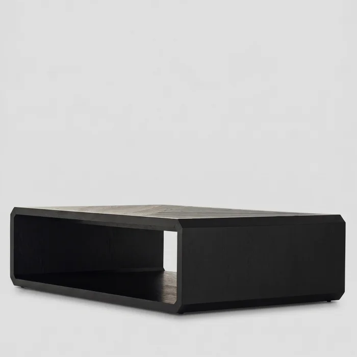 Gabriella Black Wooden Coffee Table - 3