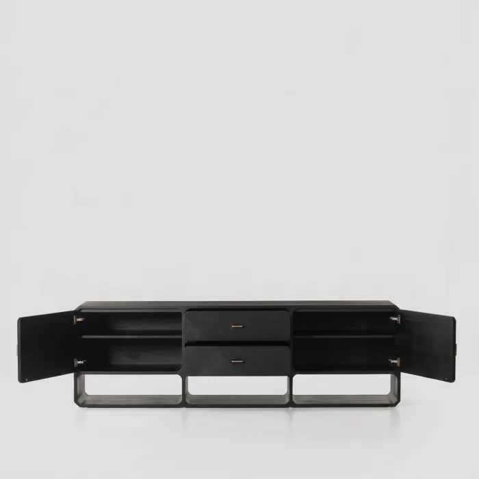 Gabriella Solid Wood TV Unit - 4