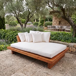 Grunge Wooden Garden Bed - 4