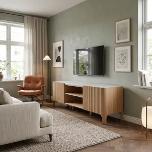 Harmony Wooden TV Unit - 3