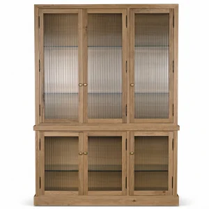 Hellony Wooden Sideboard & Bookshelf - 2