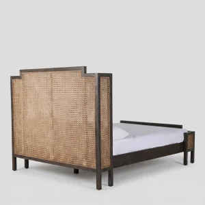 Hera Wicker Wooden Bedstead - 4