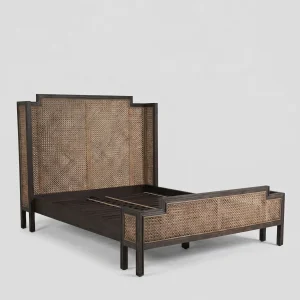 Hera Wicker Wooden Bedstead - 5