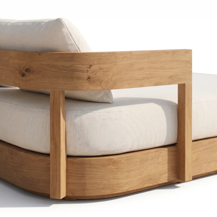 Jenna Wooden Garden Daybed - 5