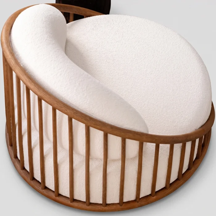 Liana Wooden Armchair - 4