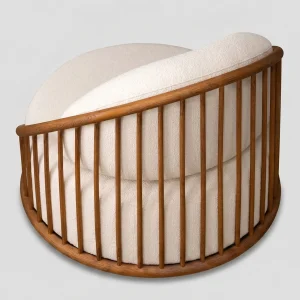 Liana Wooden Armchair - 3