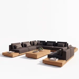 Limerence Wooden Garden Lounge Set - 1