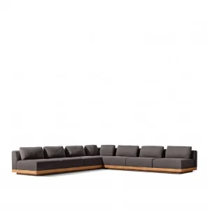Limerence Wooden Garden Lounge Set - 4