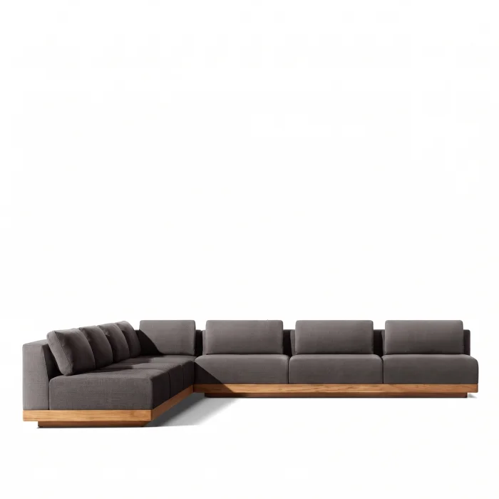 Limerence Wooden Garden Lounge Set - 3