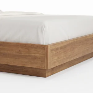 Litty Rattan Wood Bed Frame - 4
