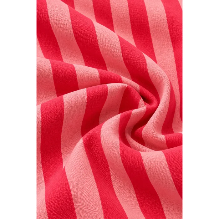 Pinky Stripe Yuvarlak Pet Yatağı - 3