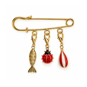 Lucky Charm Broş - 1