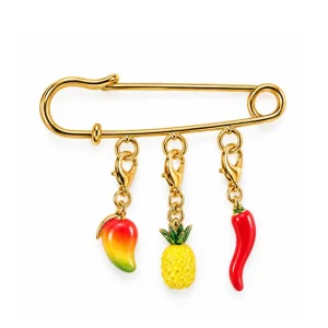 Tropical Twist Charm Brooch - 1