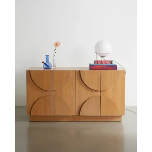 Luna Oak Sideboard & Console - 4
