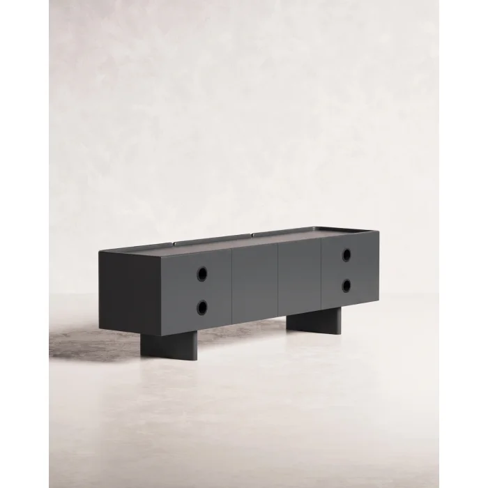 Orbit Lacquer TV Unit & Console - 2
