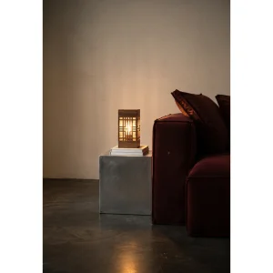 Zen Ceviz Ağacı Masa Lambası - 4