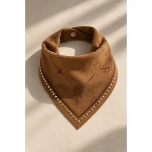 Nova Süet Görünümlü Bandana - 1