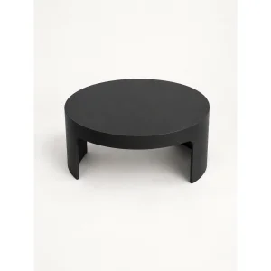Ovria Round Coffee Table Black - 3