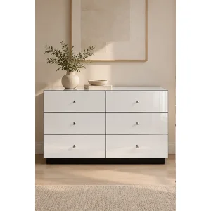 Brooklyn Glass Chest of Drawers - 2