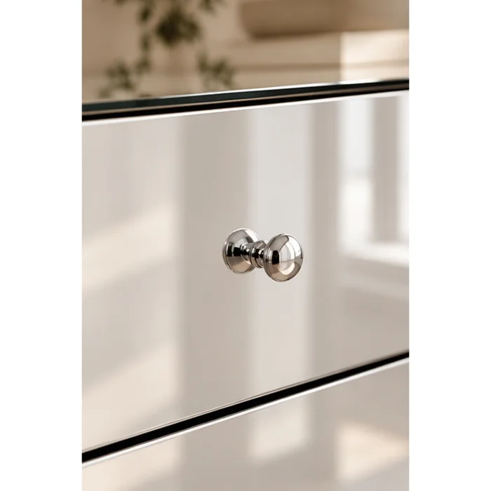 Brooklyn Glass Chest of Drawers - 4