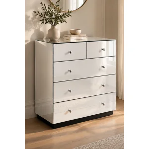 Brooklyn Mirrored Chest of Drawers - 2