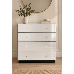 Brooklyn Mirrored Chest of Drawers - 1