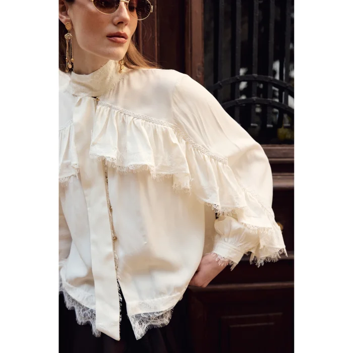 Amelia Lace Shirt - 2