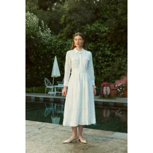 Reve Embroidered Cotton Voile Dress - 2