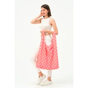 Polka Dot Foldable Shoulder Bag - 4