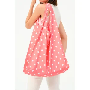 Polka Dot Foldable Shoulder Bag - 6