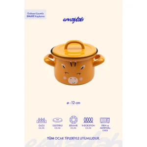 Enamelware Little Giraffe Casserole - 3