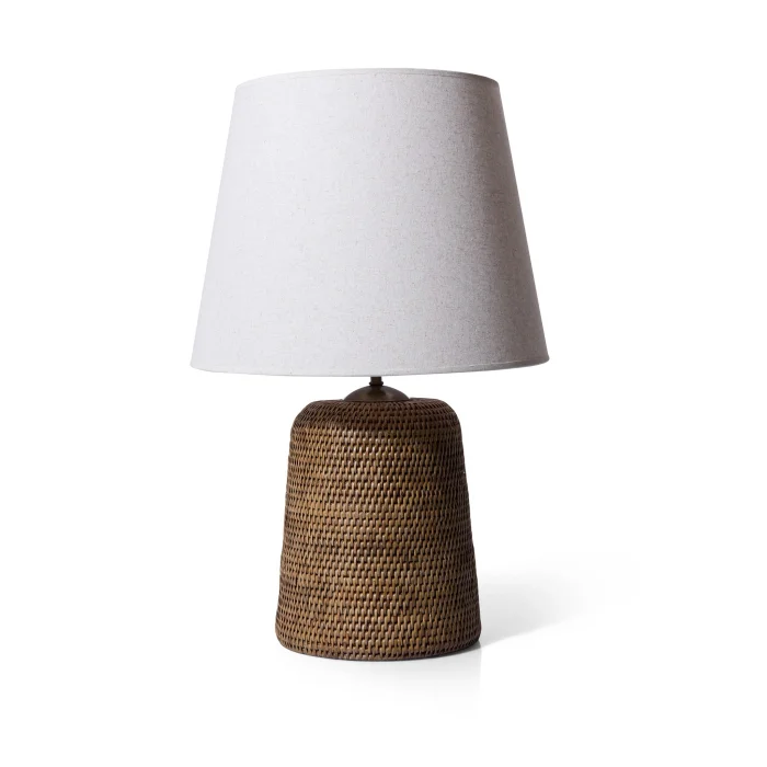 Small Rattan Table Lamp - 2
