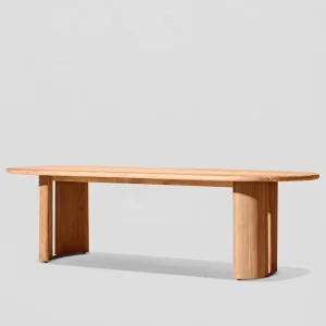 Minevra Wooden Garden Table - 1