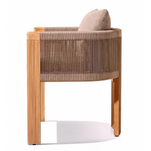 Minevra Wooden Garden Chair - 3