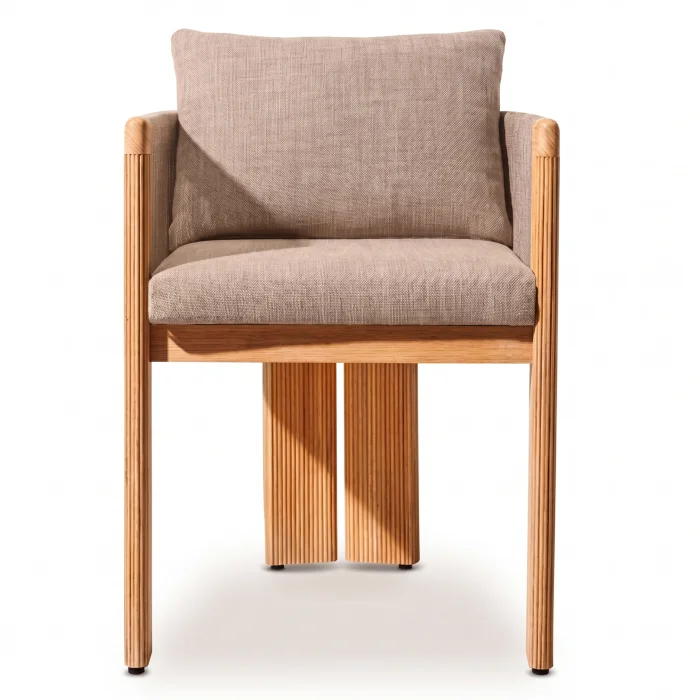 Minevra Wooden Garden Chair - 2