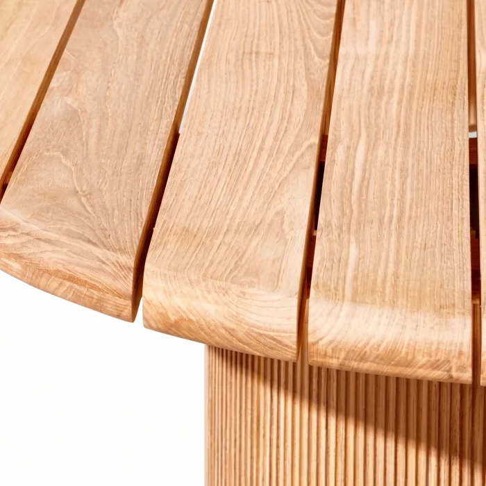 Minevra Wooden Garden Coffee Table - 5