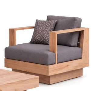 Nicole Wooden Garden Seating Group - 4
