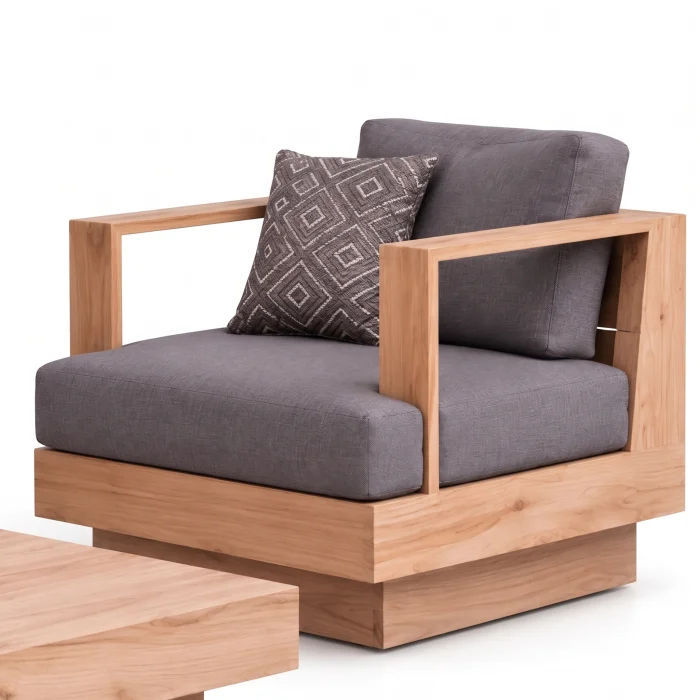 Nicole Wooden Garden Seating Group - 4