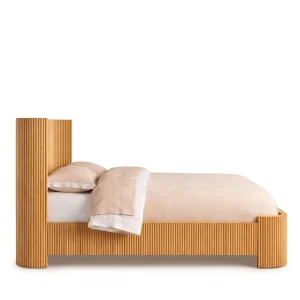 Nodi Natural Oak Bed Frame - 3