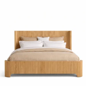 Nodi Natural Oak Bed Frame - 2