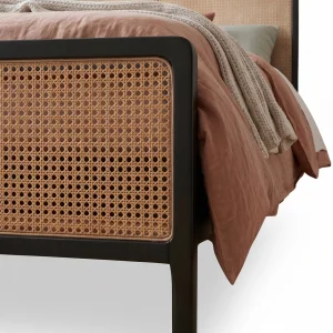 Noras Cane Wood Bed Frame - 4
