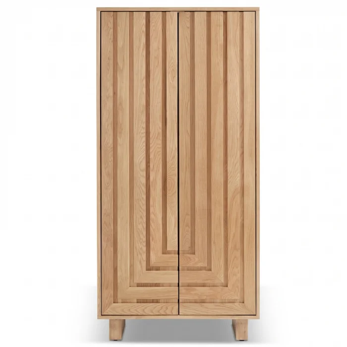 Normandy Natural Oak Vertical Wooden Console - 2