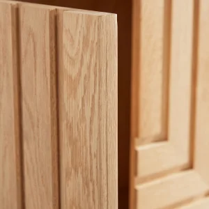 Normandy Natural Oak Horizontal Wooden Sideboard - 6