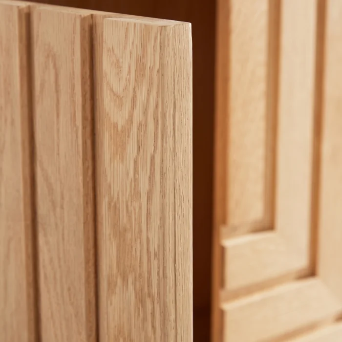 Normandy Natural Oak Horizontal Wooden Sideboard - 6