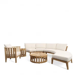 Parma Wooden Garden Seating Group - 1