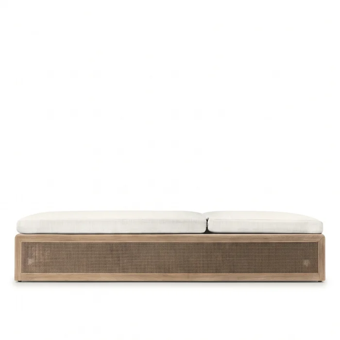 Perch Wooden Sun Lounger - 3