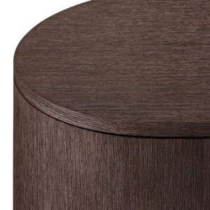 Poseidon Dark Brown Oak Wood 6-Door TV Unit - 4