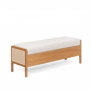 Retreat Wicker Wooden Bench - 1