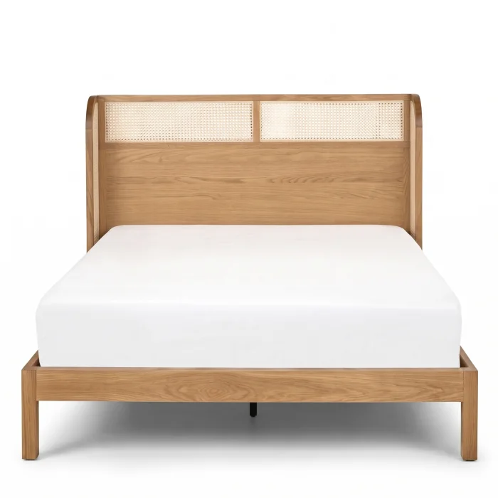 Retreat Wicker Wood Bed Frame - 2