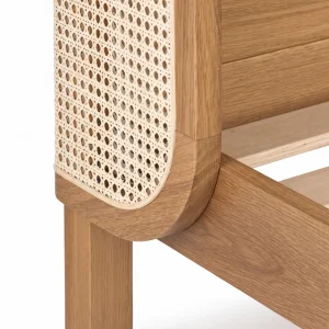 Retreat Wicker Wood Bed Frame - 7